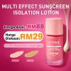 Multi effect sunscreen isolation lotion